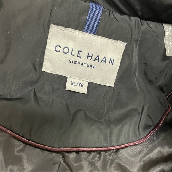 COLE HAAN Hooded Puffer Coat black - Picture 11 of 13
